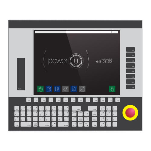 15” XGA TOUCH 80 KEYS